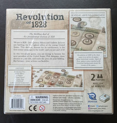 Revolution of 1828 Board Game – New Sealed – Stefan Feld – Renegade Studios