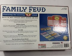 Vintage 1998 Edition FAMILY FEUD BOARD GAME by Endless Games Complete