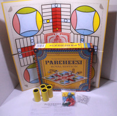Parcheesi Royal Edition Board Dice Game – Family Game Night Kids 8+ & Adults