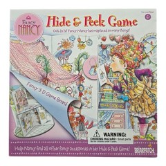 FANCY NANCY Lot COLORFORMS Age 3+ Dress-Up Game 6+ Hide & Peek Game MISSING PCS