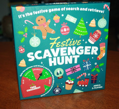 Festive Scavenger Hunt – A Holiday Christmas Game of Search & Retrieve – 2024