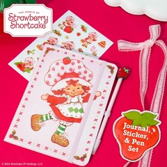 Journal Set Strawberry Shortcake Cute School Supplies Diary Accessories Horizon