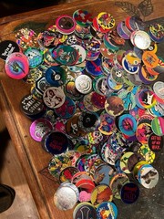 Vintage 90 ’s POG Collection – Lot of 190+ POGs As Seen In Photos