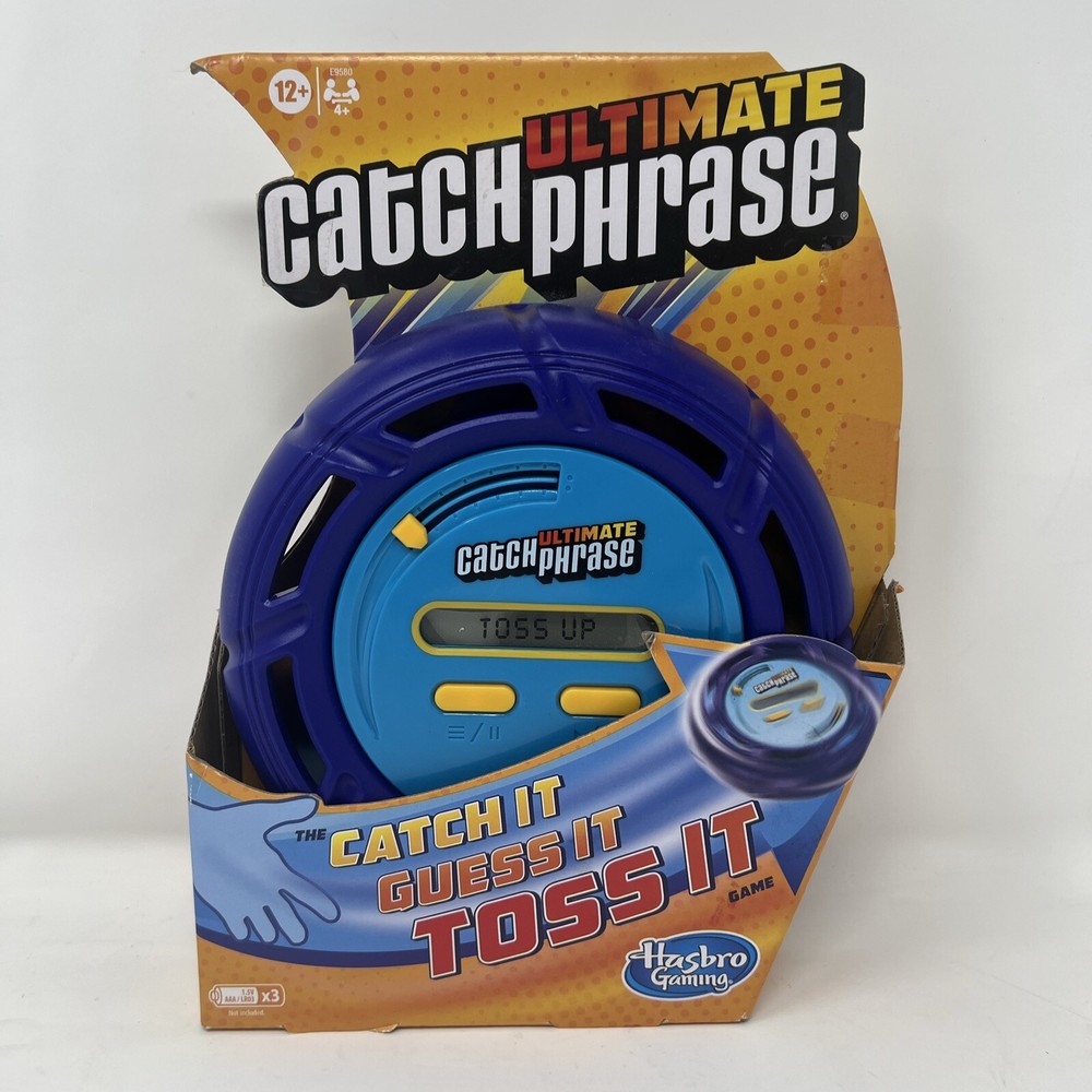 Hasbro Ultimate Catch Phrase Game Electronic Party for Ages 12 and Up – New