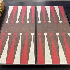 BACKGAMMON PLEASENTIME GAMES 1973 EXCELLENT CONDITION RARE!