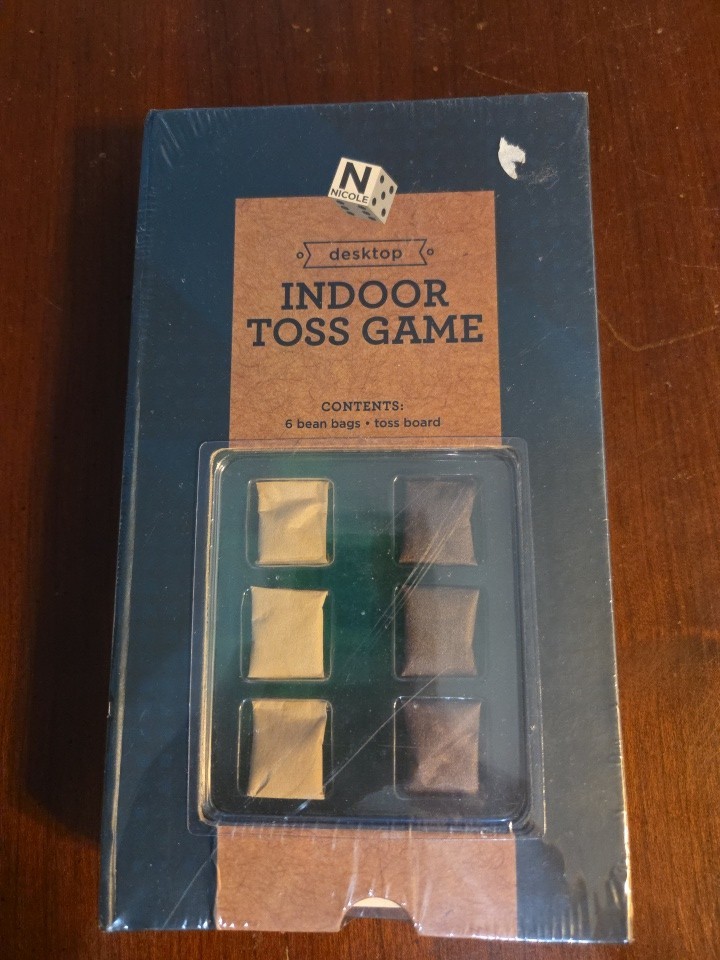 Desktop Cornhole Indoor Toss Game Desktop Edition New