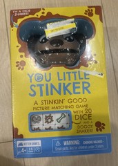 You Little Stinker Matching Dice Game Ages 4+ 2-5 Players w/ Doggy Shaker NEW