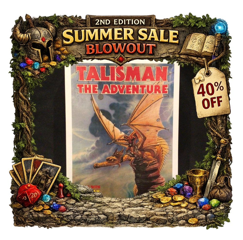 Talisman Game 2nd Edition THE ADVENTURE Expansion – 100% Complete & EXC!