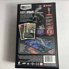 Unmatched Jurassic Park Dr. Sattler vs T Rex Restoration Games Complete RARE
