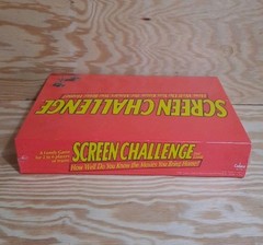 Vintage 1991 Cadaco 681 Screen Challenge Movie Trivia Board Game NEW Sealed NIP