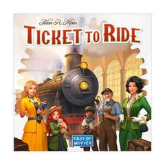 New – Days of Wonder Ticket to Ride Game – Ages 8+ | 2-5 players