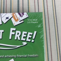 I’m Debt Free! Retired Card Game Age 10 Adult 2-5 Players Financial Freedom NEW