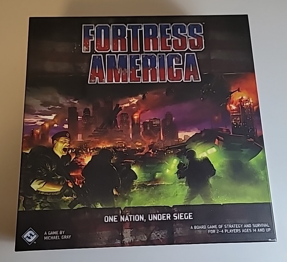 Fortress America 2012, Fantasy Flight Games, Opened Un-Punched