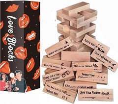 Risqué Tower Stacking Blocks – Adult Party Entertainment