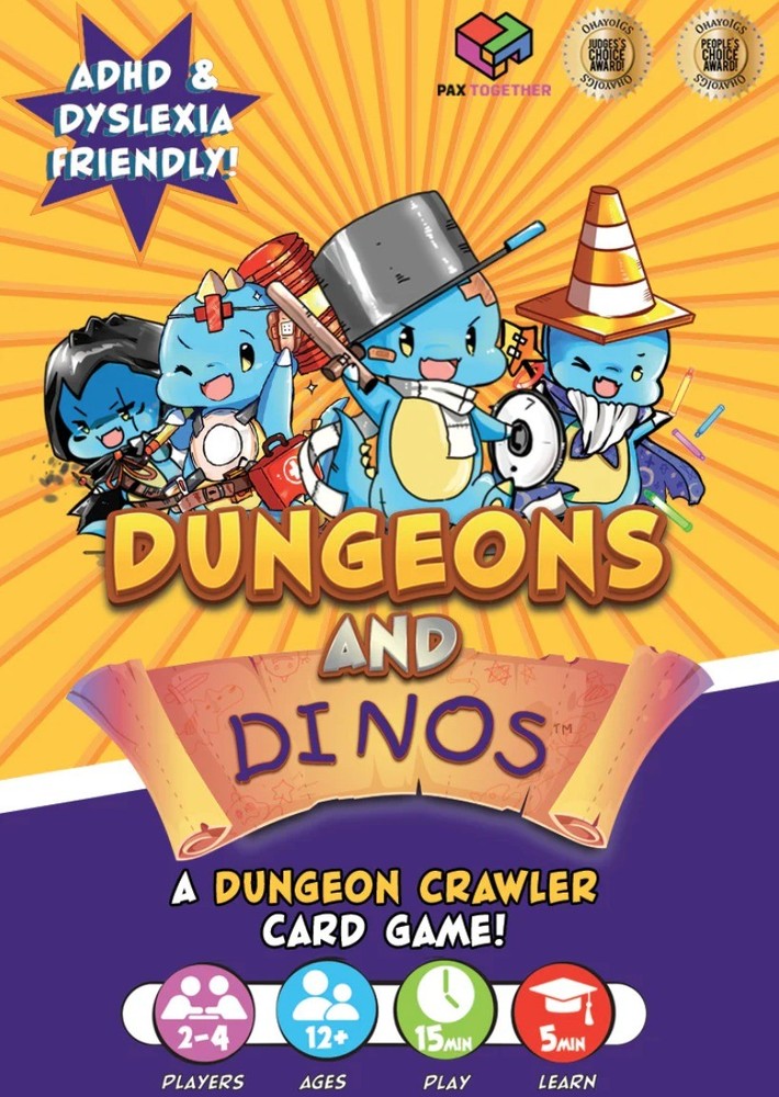 Nomnivore Games Dungeons And Dinos Base Game (English) 2025