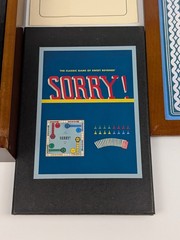 SORRY! Vintage Game Collection – Wooden Wood Box Bookshelf Edition Board Game⬅️