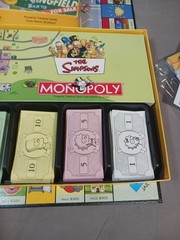 Monopoly The Simpsons Board Game 2001 Preowned Complete