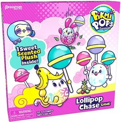 Game for 5 and up -Pikmi Pops Lollipop Chase Game Board Ages 5 and Up
