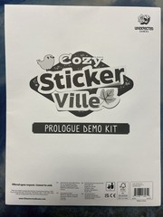 NEW PROMO Cozy Stickerville Unexpected Games Prologue Demo Kit PAX Convention