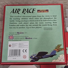 Air Race Board Game Retro Range Toys and Games Education 2012
