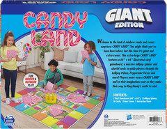 Spin Master Games, Candy Land Giant Edition, Preschool Game for Indoor & Outdoor