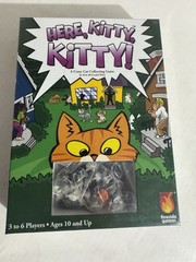 Here Kitty Kitty Board Game 2016 Fireside Games Family Cat Card Game New Sealed