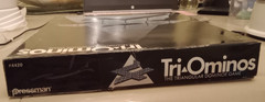 Vintage 1985 Tri-Ominos Triangular Domino Pressman Game age 8-adult, 2-6 players