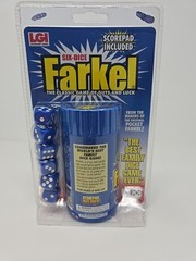 NEW – Six-Dice Farkel The Classic Game of Guts and Luck Legendary Travel Family