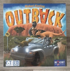 New 2018 Huch! Board Game Michael Kiesling OUTBACK Sealed Ages 8-99!
