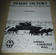 Desert Victory Modern Tactical Combat in the Middle East – Various Rules & Cards