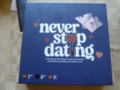 Never Stop Dating – The Ultimate Romantic Date Night Activity Game for Couples –