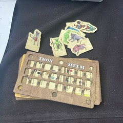 Iron Helm Board Game Wooden Accessories Miniatures