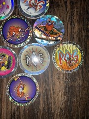 10 Holographic Pogs From Early 90s