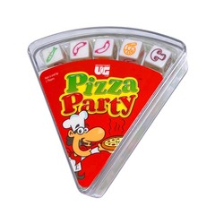 University Games Pizza Party Dice Game Kids & Families Entertainment Fun Gaming