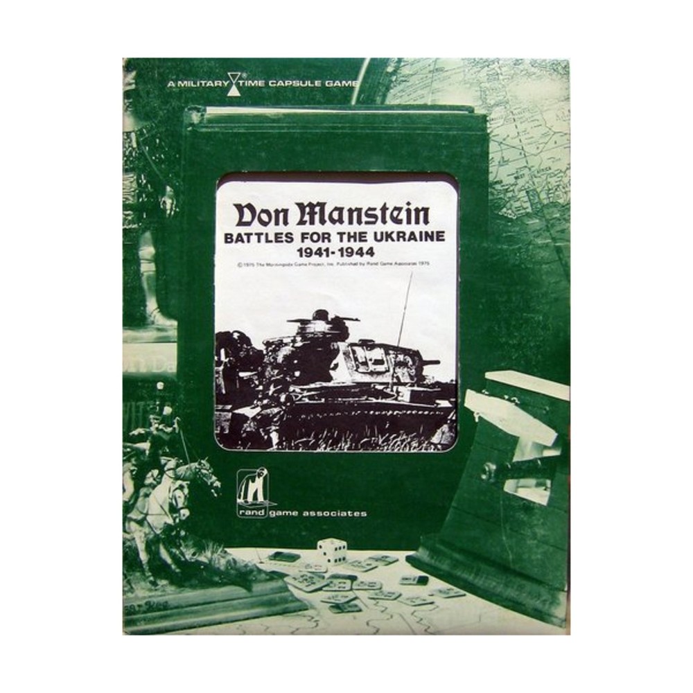 Rand Wargames Von Manstein – Battles for the Ukraine 1941-1944 Box VG/VG+