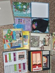Family & Party Board Game Bundle Lot 5 Complete Evolution, Eureka, Throw Burrito