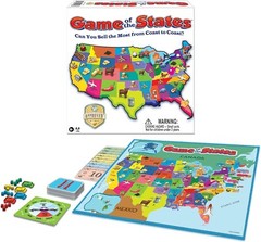 Game of the States Board Game – Family Game Night Kids 8+ & Adults