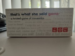 That’s What She Said Game – The Hilariously Twisted Party Game Adults Only New