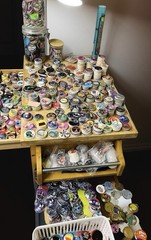 90 ’s POG Collection – Lot of 100 POGs w Four Slammers – Two Metal Two Plastic