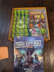 CMON Boardgame Zombicide – Toxic City Mall Expansion Great Condition!!