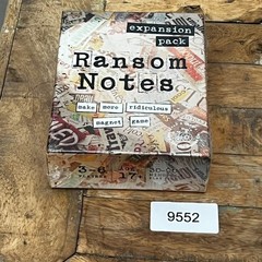 SEALED Ransom Notes The Ridiculous Word Magnet Party Game Expansion Pack