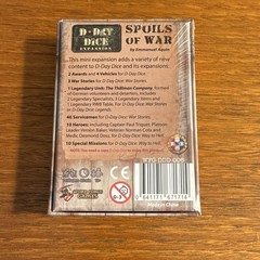 Word Forge Games D-Day Dice Spoils of War Expansion Extension Pack WFG-DDD-006