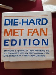 Vintage 1985 Target Met Mania Die Hard Met Edition SPORTS Trivia Game RARE