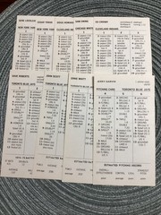 Strat-O-Matic Baseball 1977 Expansion Team roster Blue Jays x9 see description