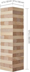Outdoor Games Giant Tumble Tower Large Tumbling Timber Pine Wooden Stacking Yard