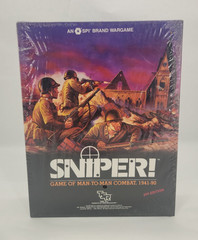 Sniper! Game Of Man-to-man Combat, 1941-90 2nd edition sealed NIB SPI Wargame
