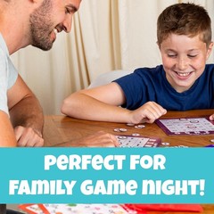 Chuckle & Roar Family Bingo – Educational Bingo Game for Kids Ages 3–6+ | Four G