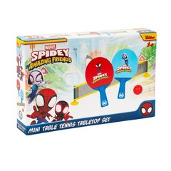 Spidey And His Amazing Friends Mini Tabletop Table Tennis Set