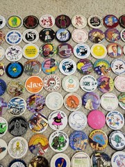 Vintage Loose Lot of 180 Pog Slammers Milk Caps 90’s