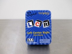 George & Company Llc LCR Left Center Right Dice Game – Blue Tin SEALED!!!
